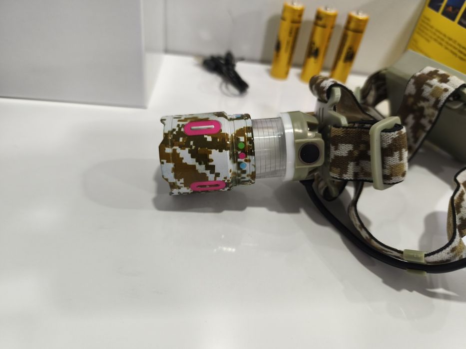 Lanterna Led de Cabeça - Led Laser