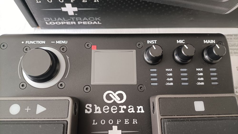 Pedaleira Headrush Sheeran Loopers Looper +. NOVA!!