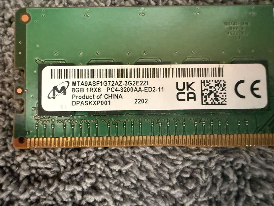 Pamięć DDR4 8gb 3200mhz