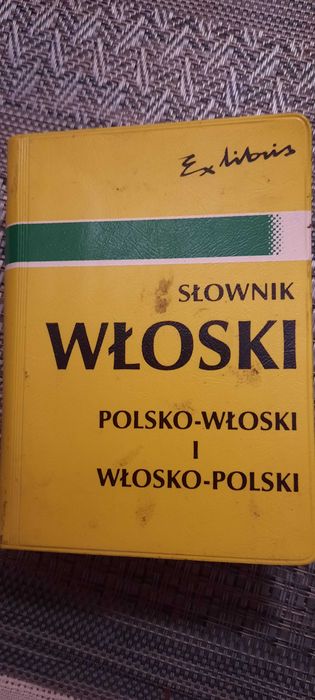 kieszonkowy słownik polsko włoski