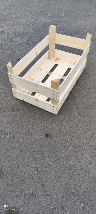 Skrzynki na rzodkiewke, sałate, cebulke,IPPC,  łuszczki, na jabłka