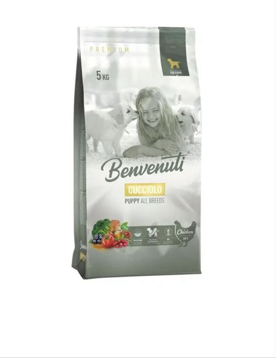 Корм для цуценят Benvenuti cucciolo