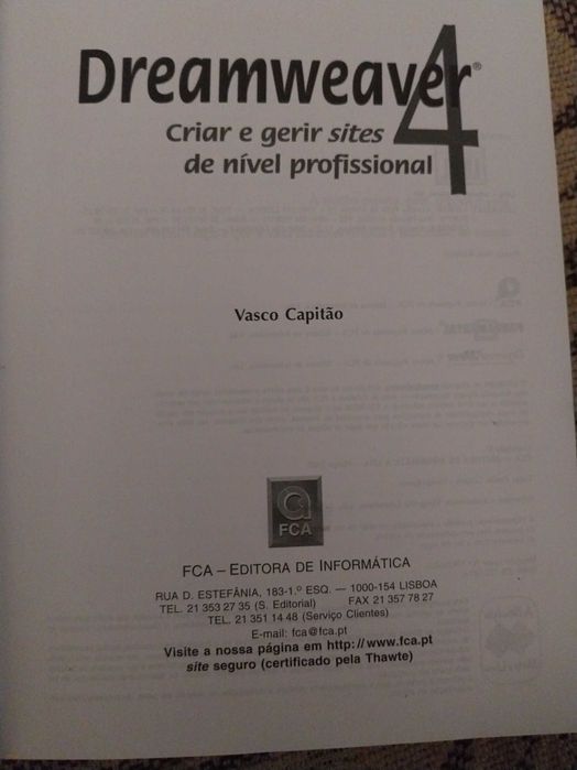 Dreamweaver 4 livro