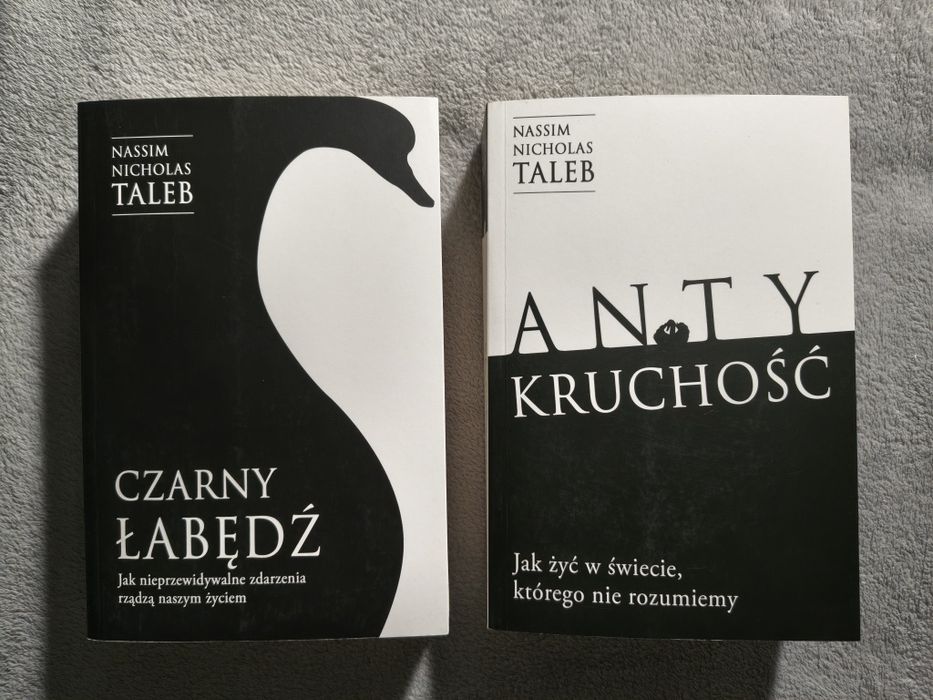 Antykruchość. Czarny Łabędź. Nassim Nicholas Taleb.