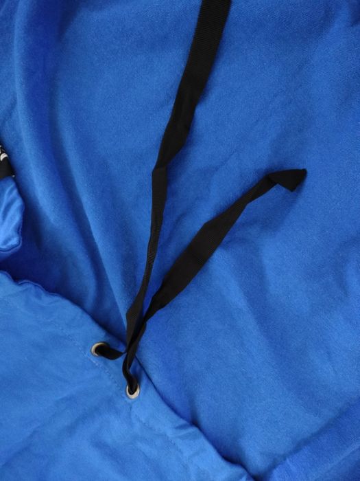 Spódnica asymetryczna chabrowa piękna rozmiar 36