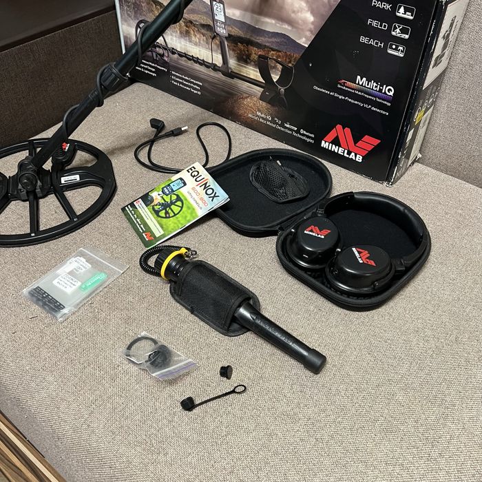 Minelab Equinox 600 + ML 80 + Mars MD