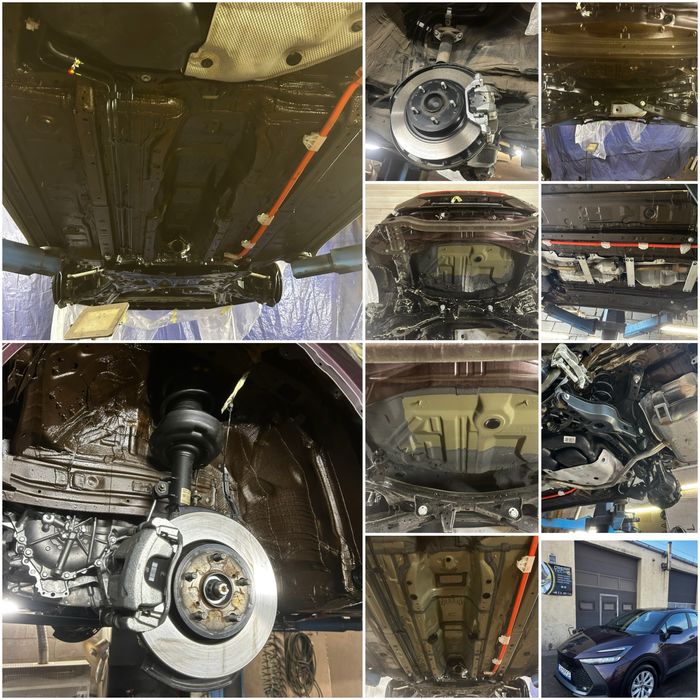 Konserwacja podwozia z piaskowaniem Naprawy blacharskie Spawanie