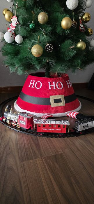 Árvore Natal mais Comboio