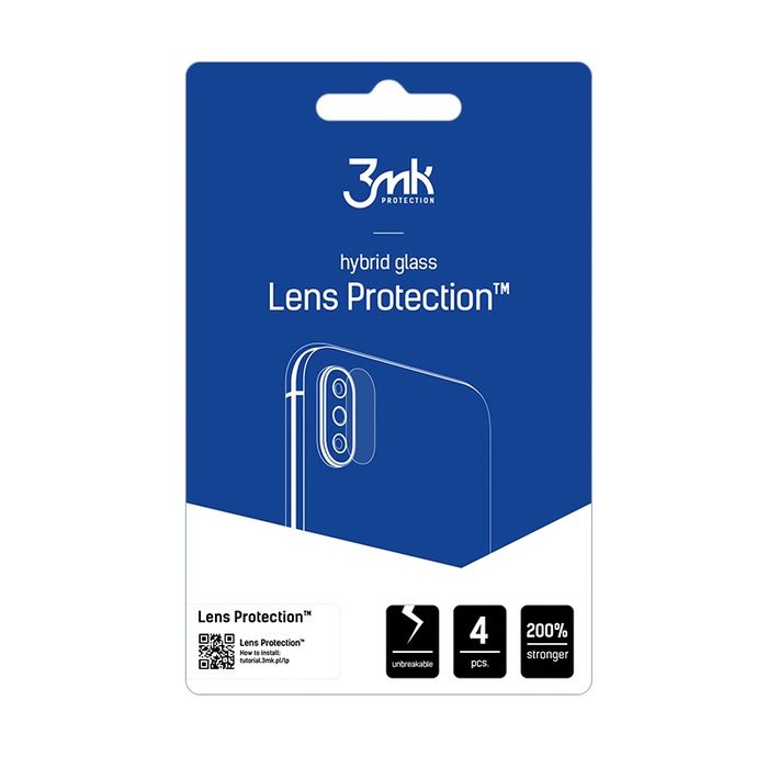 Szkło hybrydowe do obiektywu aparatu 3mk Lens Protection na Xiaomi Redmi Note 15 Pro+ 5G