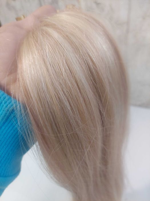 Naturalne włosy ok 53 cm 100 pasm 276