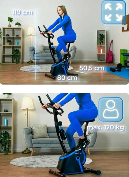 Rower stacjonarny magnetyczny treningowy rehabilitacyjny do 120kg