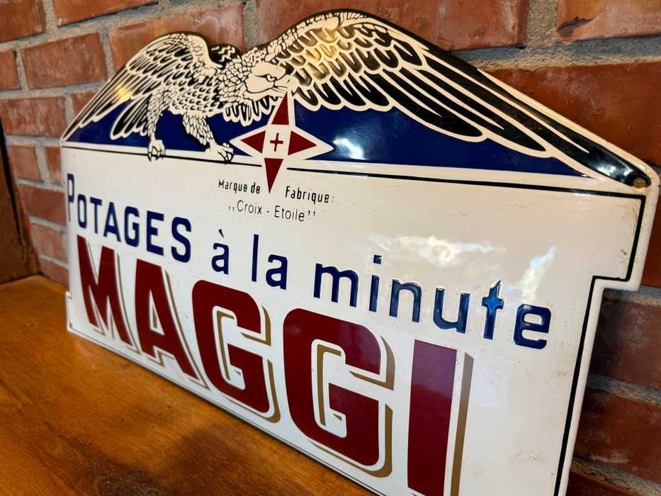 Szyld emaliowany, reklama blacha