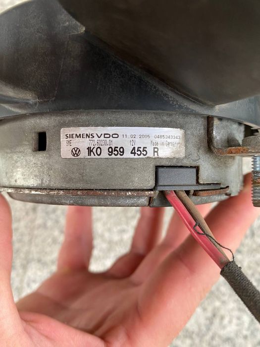 Вентилятор кондиціонера Skoda Octavia A5