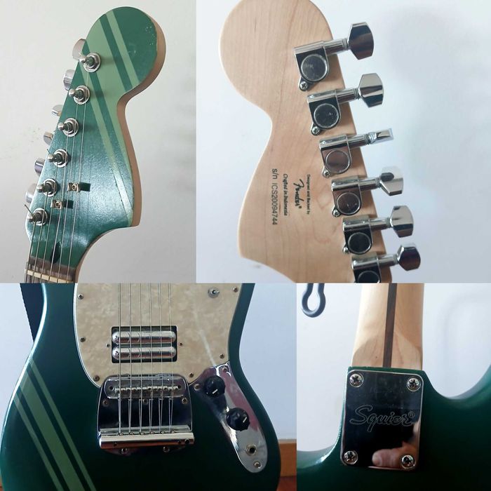 Squier Mustang modificada