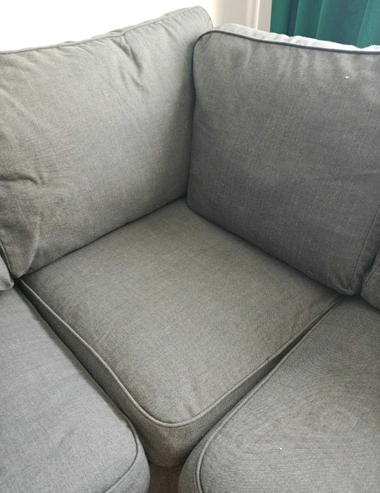 Duży Narożnik IKEA EKTORP Stan Bdb Ciemnoszary sofa kanapa
