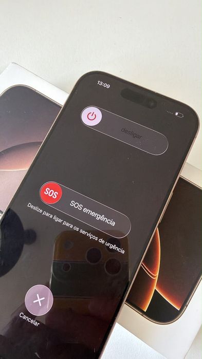 Vendo iPhone 16 Pro 128Gb Livre deserto Fatura Garantia