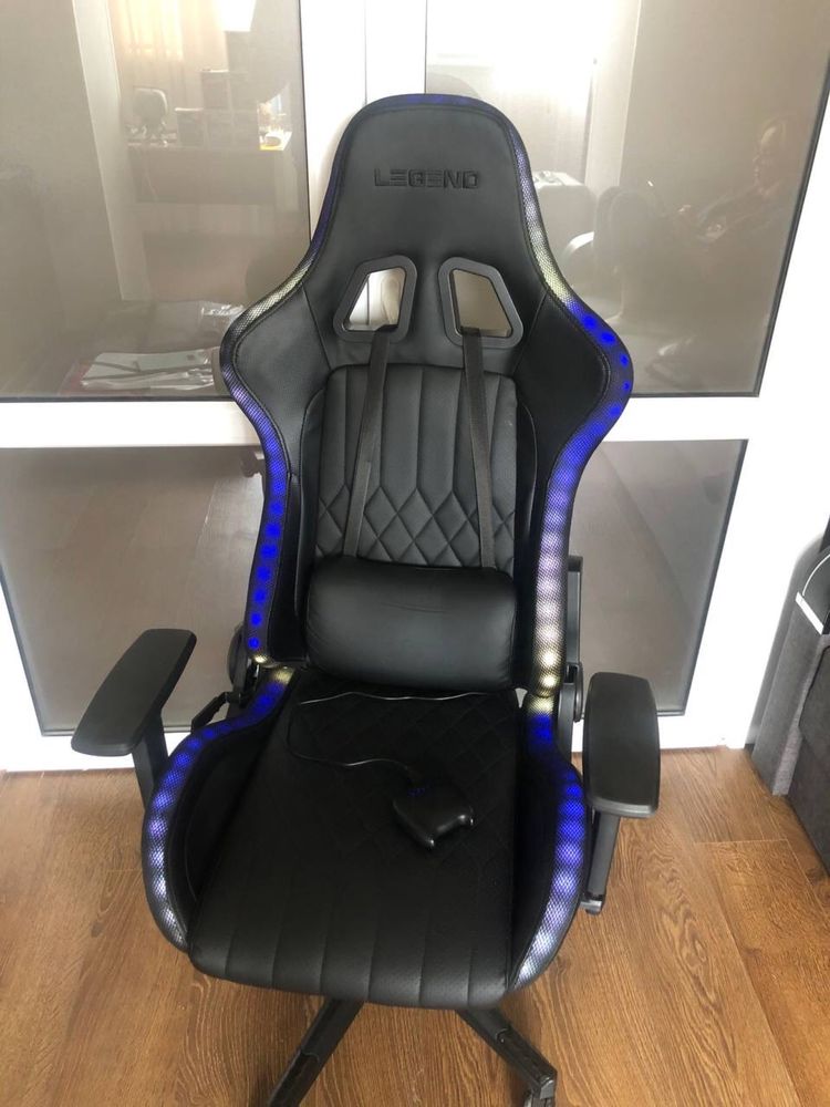 Игровой стул «Legend» с подсветкой: 6 300 грн. - Офісні меблі Харків на Olx