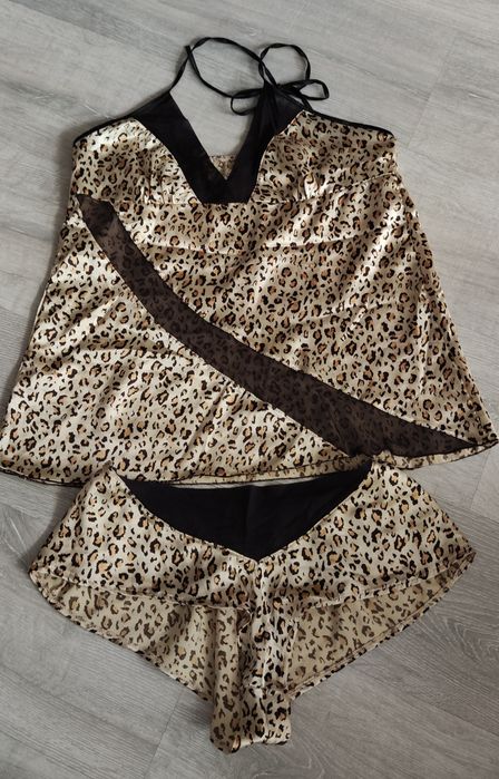 Livia Corsetti komplet bielizny panterka L