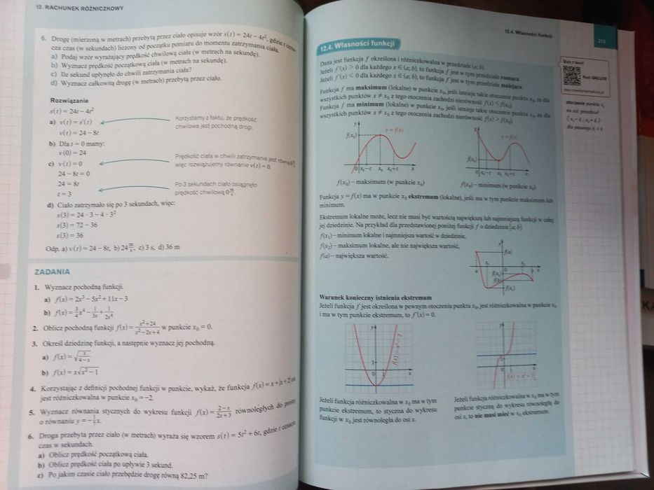 Vademecum Matematyka poziom rozszerzony Teraz matura Nowa Era
