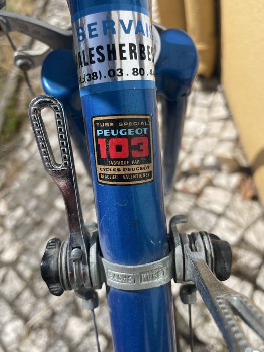 Bicicleta vintage Peugeot de estrada