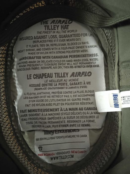 Панама Airflo Tilley Hat LTM5 (Канада). Размер 56