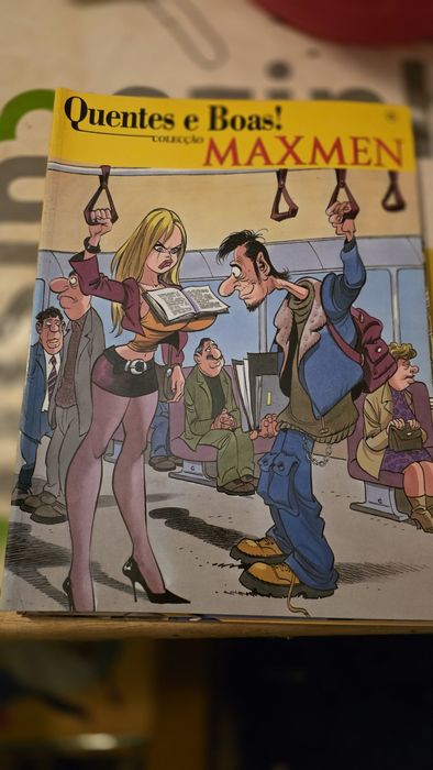 Livros maxmen BD quentes e boas