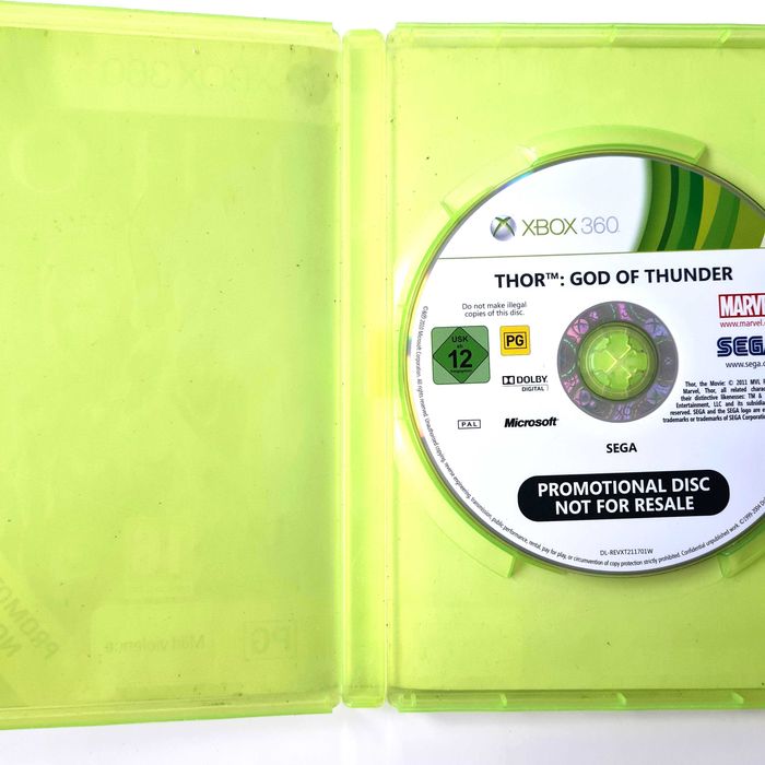 Thor God Of Thunder Xbox 360 Pudełkowa Marvel
