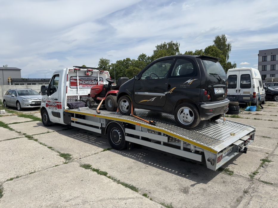 Transport autolawetą  zapraszam