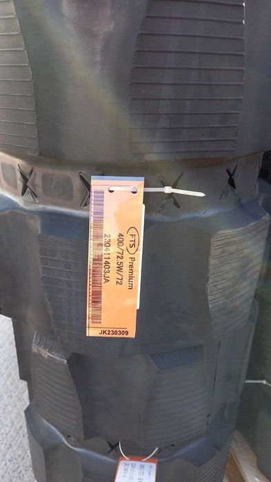 Гумова гусениця 400х72,5х72 W FTS PREMIUM посилена