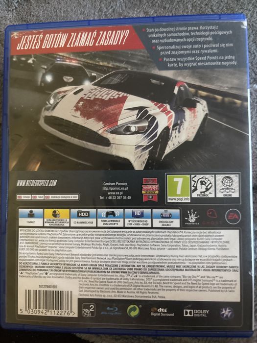 Need for Speed Rivals ps4