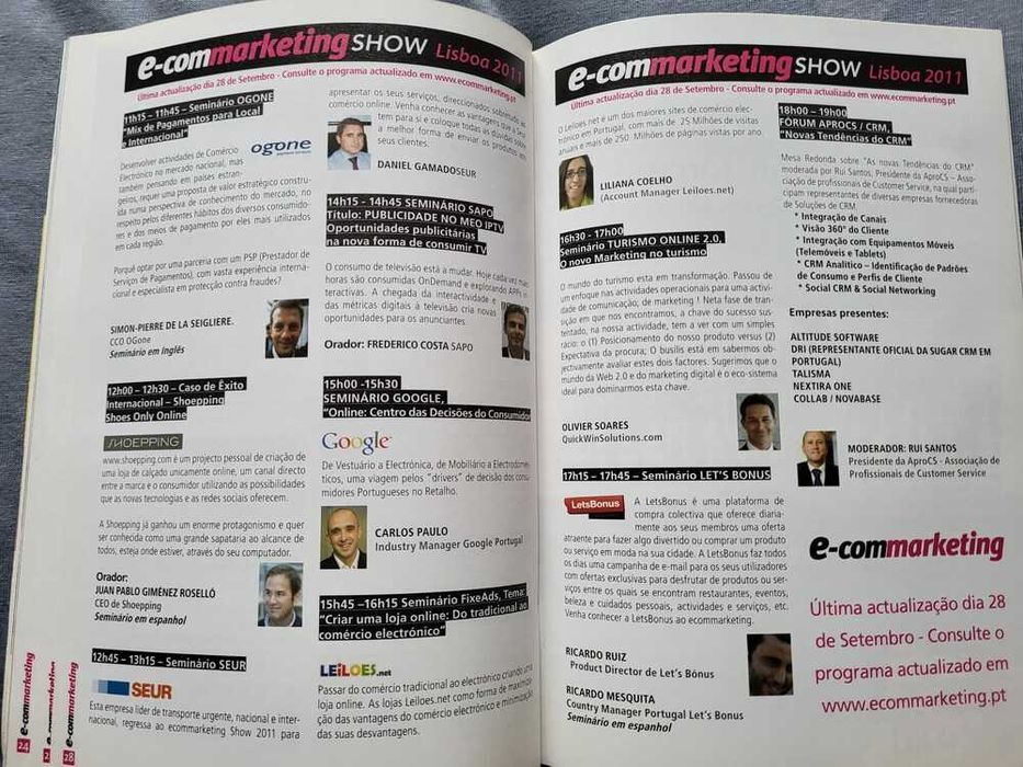 Catálogo e-commarketing 2011