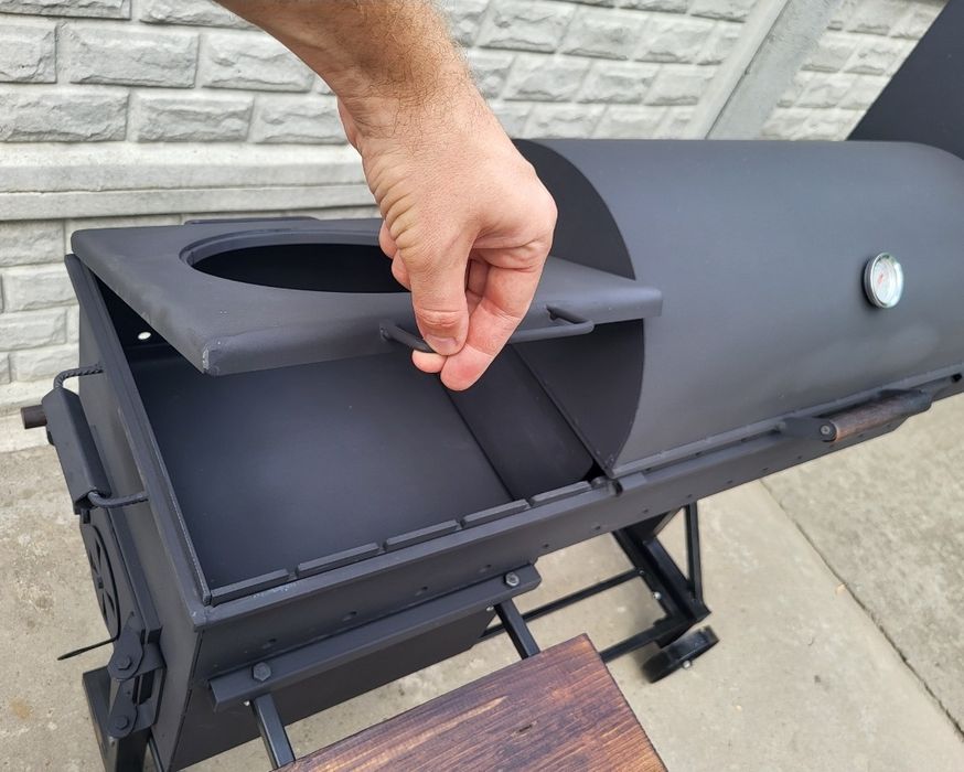 ХИТ! 3/4/5мм! Мангал Барбекю с Коптильней + Печь под Казан