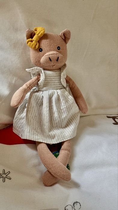 Мила іграшка свинка Zara home