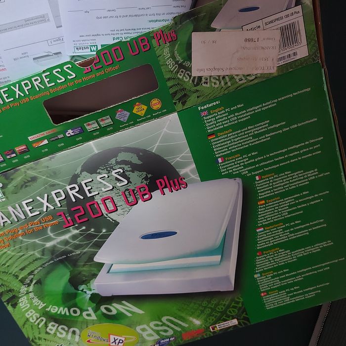 Scanner Express Mustek 1200 ub +