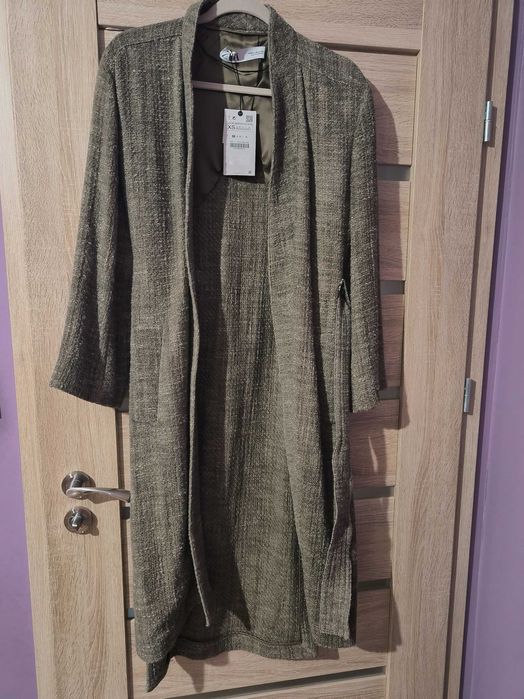 Płaszcz wiosenny NOWY Zara 34 XS