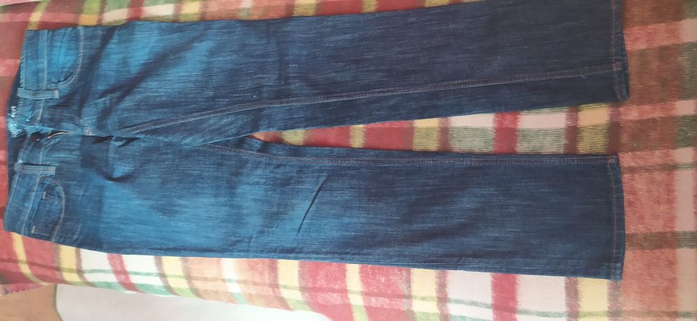 Spodnie jeans granatowe w 28 l34