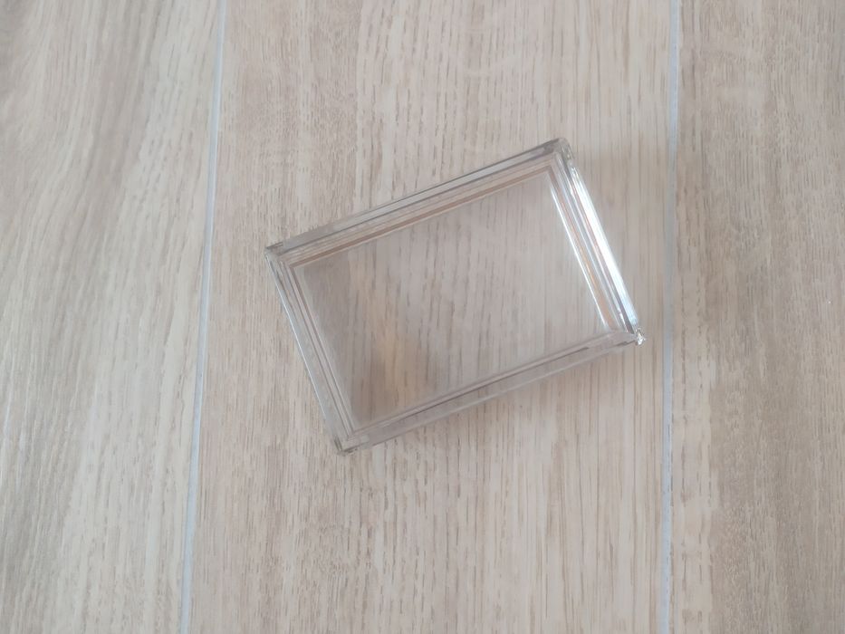 Szklana popielniczka PRL