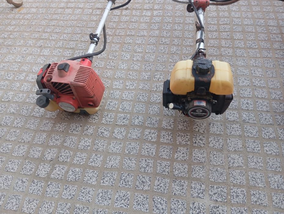 Roçadora japonesa e italianas