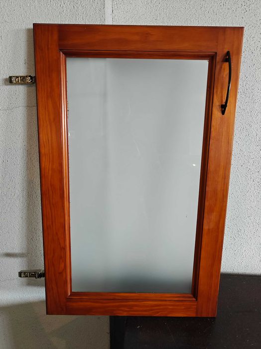 Portas armários cozinha - Madeira