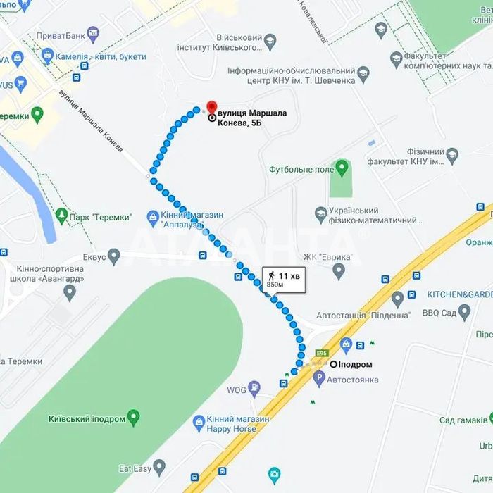 1к.кв в ЖК Еврика біля метро Іподром