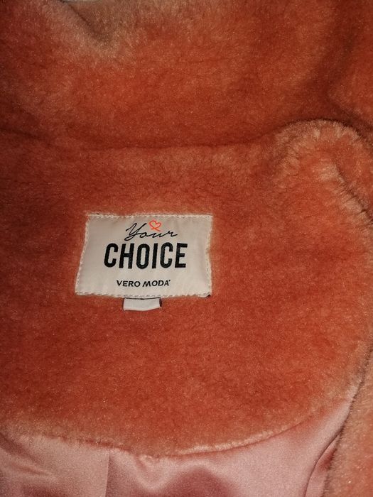 Шубка штучна, розмір S. Оверсайз