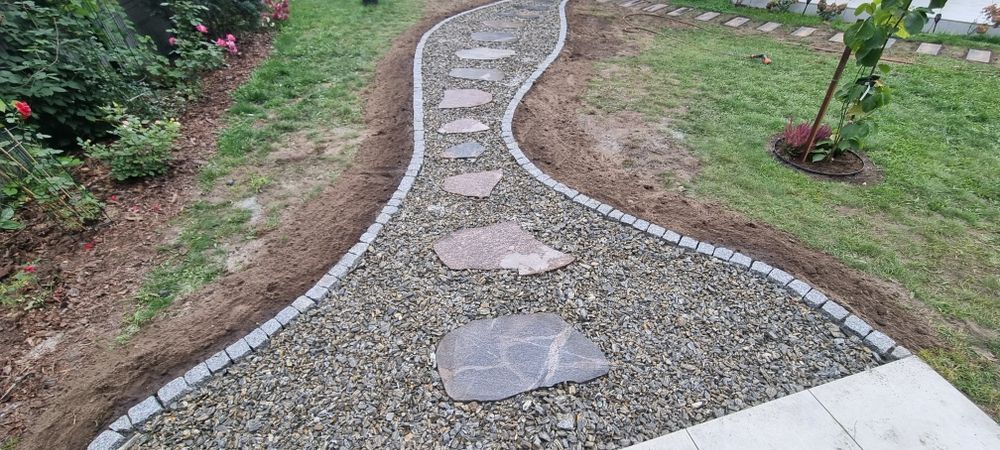 Ukladanie kostki brukowej