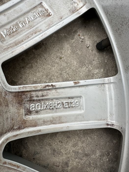 Диски титани R18 5/112 ауді audi