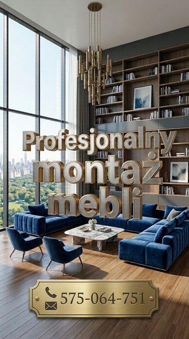 Profesjonalny montaż mebli