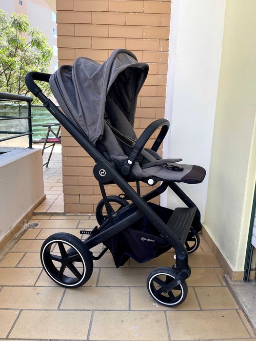 Cybex Balios S — base + ovo + cadeira de passeio