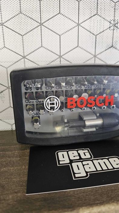 Conjunto Bits Bosch Professional 32 Peças » Aço S2 Torx Hex Ph Pz » Selado De Fábrica