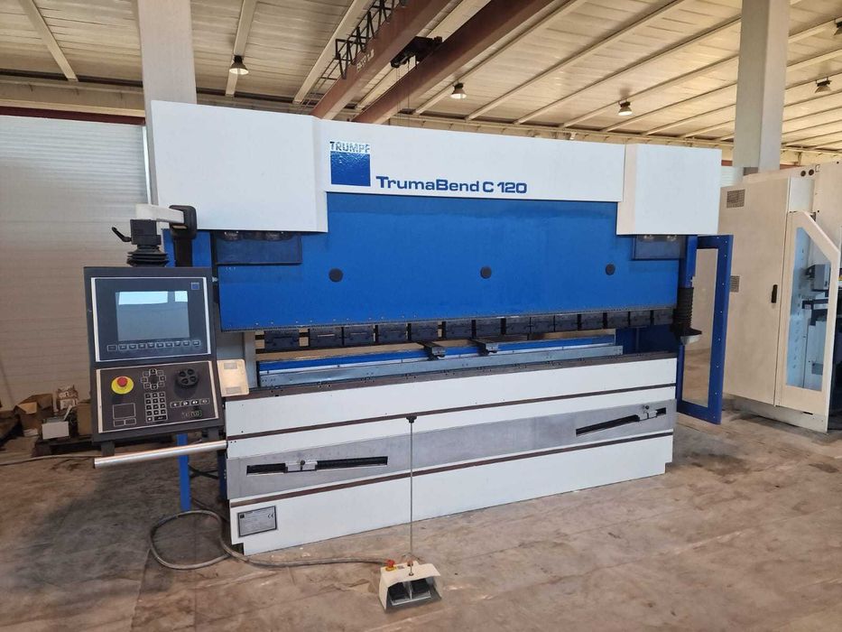 Quinadeira trumpf C120 7 eixos 132 Ton