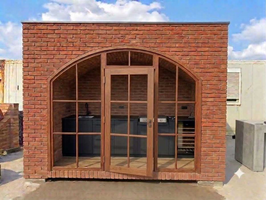 schron , piwniczka betonowa , ziemianka , piwnica , sauna ogrodowa