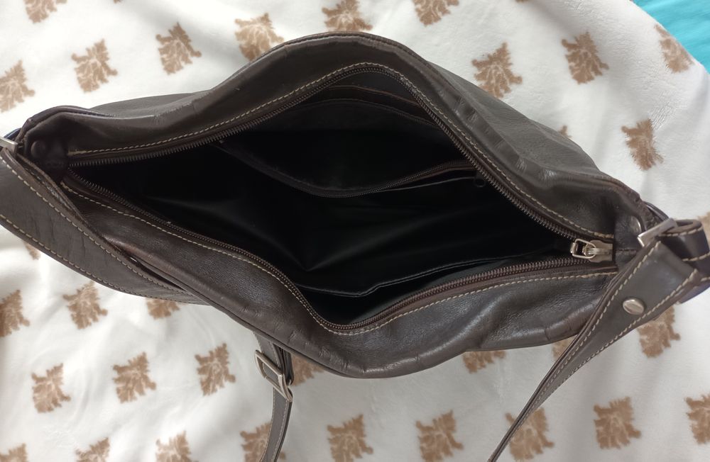 Mala castanho chocolate