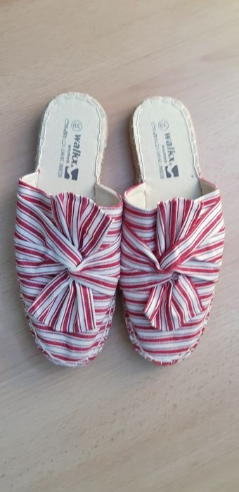 Espadryle damskie- klapki  r.39